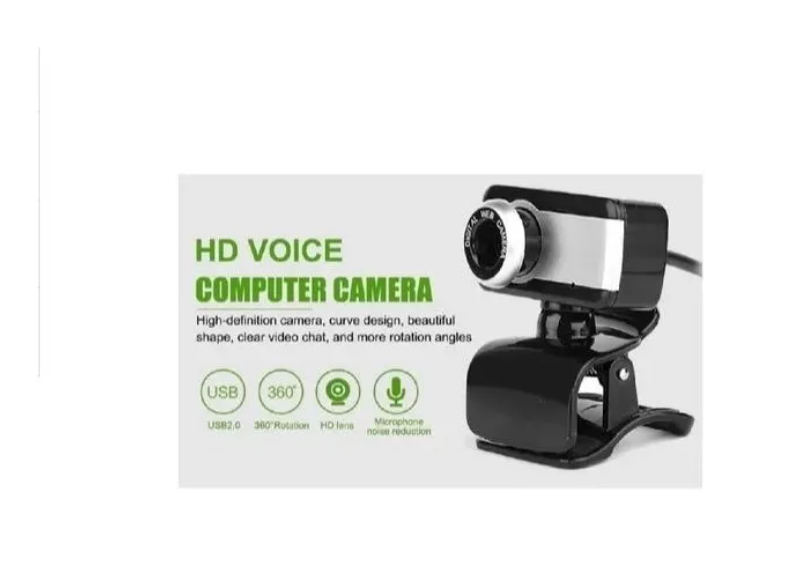 Cámara Web Hd Webcam 480p Usb Mic